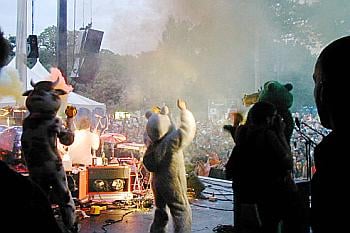 The Flaming Lips in concert.