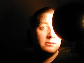 The author in the gloaming.