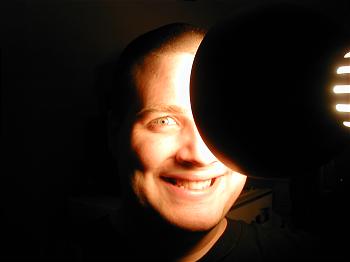 The author in the gloaming.