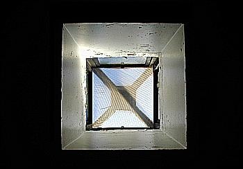 The skylight in my bathroom.