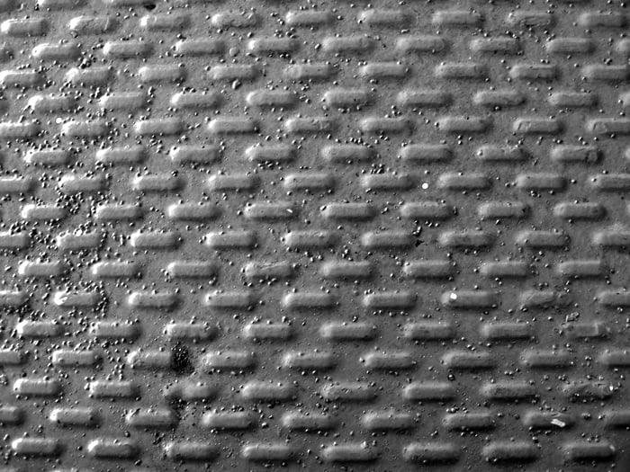 Metal pattern, boat