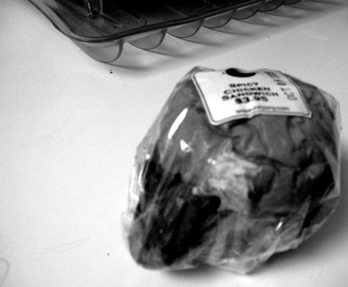 Spicy chicken sandwich