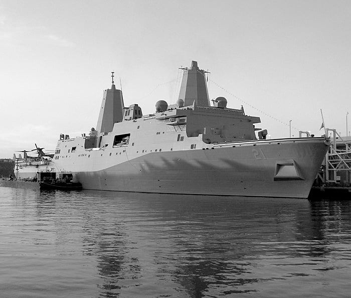 U.S.S. New York on the West Side