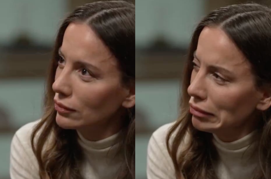 Mira Murati, the CTO of OpenAI, shown grimacing when asked if they indexed YouTube videos to make their video generation model.